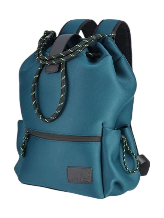 Queen Mother Arktische Nacht Wasserdichtes Blauer Rucksack