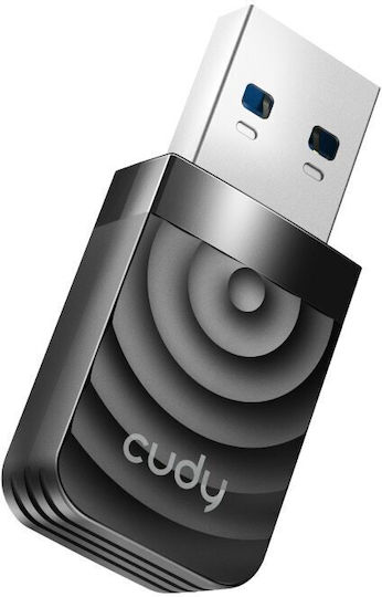 Cudy WU1300S USB Netzwerkadapter mit Drahtloser Verbindung Wi-Fi 1300Mbps