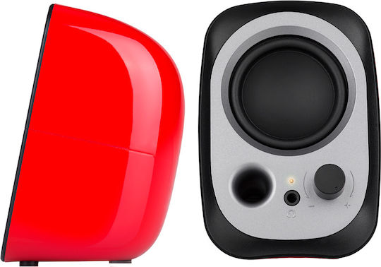 Edifier R12U Компютърни тонколони 2.0 с мощност 4W в Червен цвят