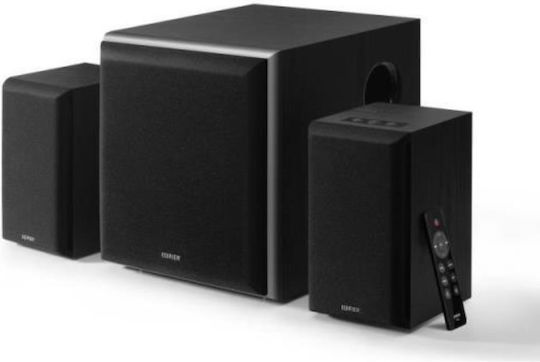 Edifier M601DB Difuzoare de Calculator 2.1 cu Bluetooth și Putere 110W în Negru Culoare