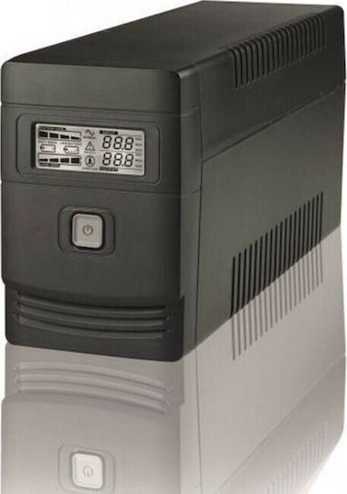 Power On AP-920 UPS Line-Interactive 920VA 480W cu 2 Schuko Prize