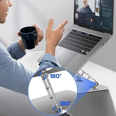 Orico Stand pentru Laptop Argintiu (LST02I-SV-BP-IP)