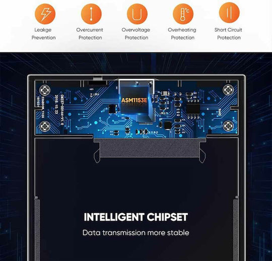 Ugreen Θήκη για Σκληρό Δίσκο 2.5" SATA III με σύνδεση USB3.0