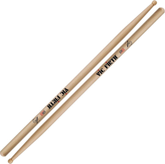 Vic Firth Μπαγκέτες Ντραμς Signature Series Zoro με Σχήμα Μύτης Ball