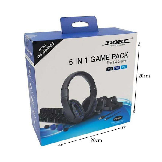 5in1 Controller-Ladestation 2 Controller PC / PS4