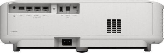 Epson Lifestudio Grand EH-LS670W V11HB82040 Projector 3LCD Laser με Wi-Fi και Ενσωματωμένα Ηχεία