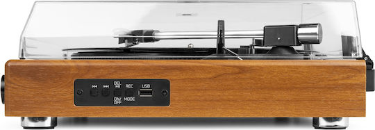 Audizio RP335 102.175 Πικάπ με Προενίσχυση και Ενσωματωμένα Ηχεία Καφέ