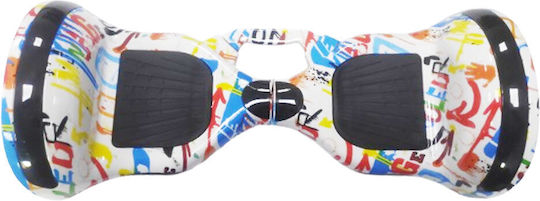 Smart Balance Wheel 10" Graffiti Hip-Hop Hoverboard με 12km/h Max Ταχύτητα και 20km Αυτονομία Πολύχρωμο