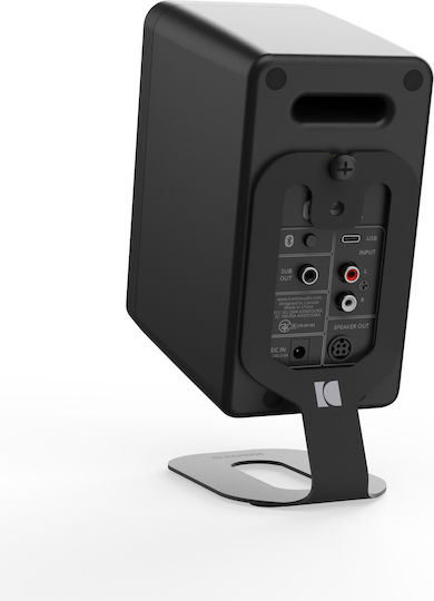 Kanto Desktop Speaker Stand (1 Piece) in Black Color
