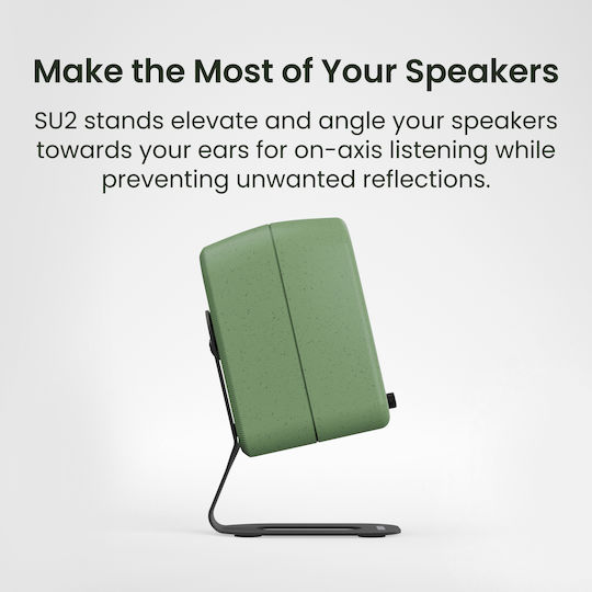 Kanto Desktop Speaker Stand (1 Piece) in Black Color