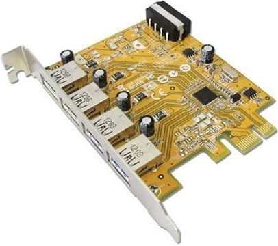 Sunix Κάρτα PCIe σε θύρα USB 3.0 / RAID / USB 3.2
