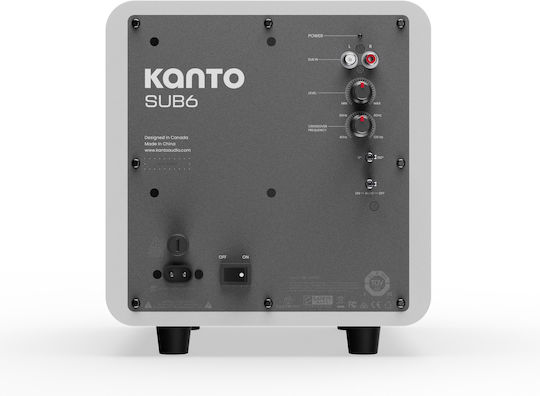 Kanto Audio Sub6 Matte White