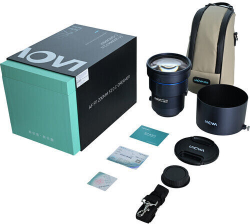 Laowa Full Frame Φωτογραφικός Φακός 200mm f/2 AF Σταθερός για Sony E Mount Μαύρος