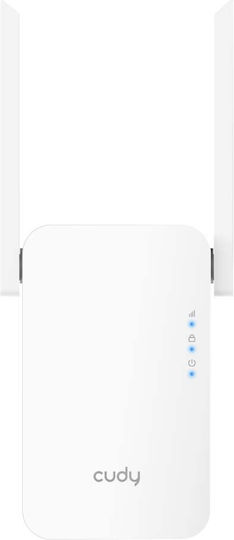 Cudy RE1200 v2 Мрежов Wi-Fi Удължител Двулентов (2.4 и 5GHz) 1200Mbps
