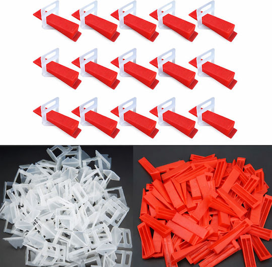 Pro 500 Kit 1.5 Mm Joint Clips 100 Wedges Tile Leveling