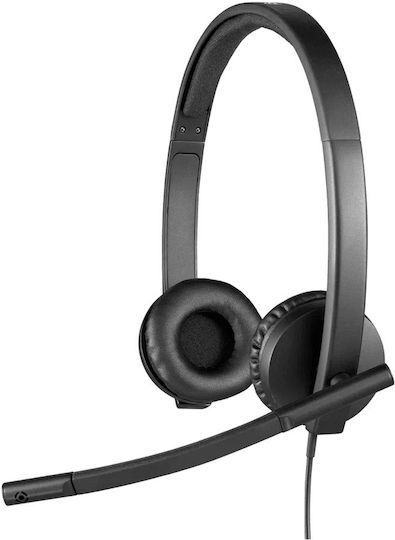 Logitech H570e Stereo MS On Ear Multimedia Ακουστικά με μικρόφωνο και σύνδεση USB-C