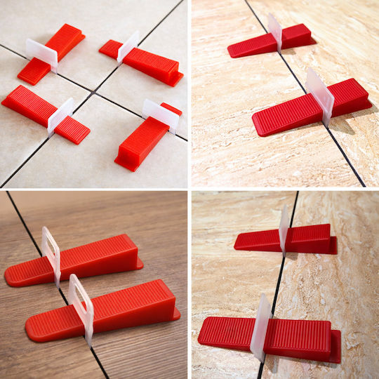 Pro Tile Leveling Kit 500 Clips 1 Mm 100 Tile Wedges