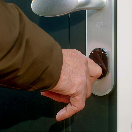 Shelly Elektronische Schlösser Loqed Touch Smart Lock in Silber
