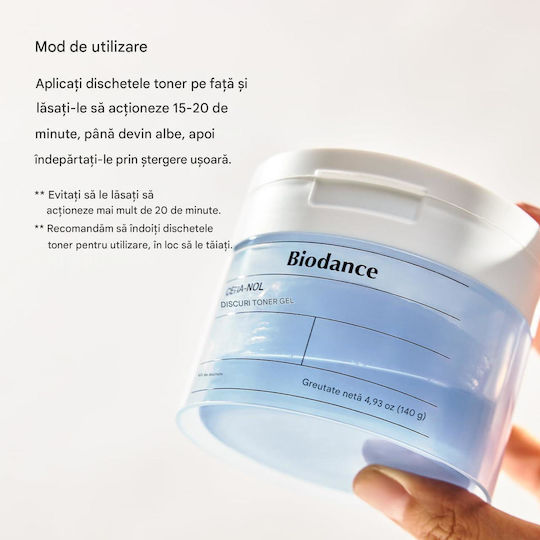 Biodance Gel Toning Pads 140g