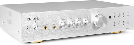 Audizio AD420A Integrierter Hi-Fi-Verstärker Stereo 110.114 Silber
