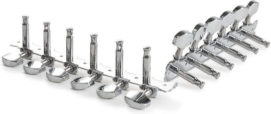 Gewa Κλειδιά για Ακουστική Κιθάρα Fire&Stone 12-string Guitar Buttons Chrome Metal Buttons/Chrome