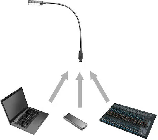 Adam Hall SLED 1 Ultra USB Φως για Κονσόλα