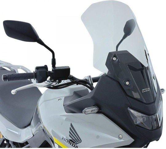 WRS Transparentes Visier Motorrad für Honda Transalp HO084F