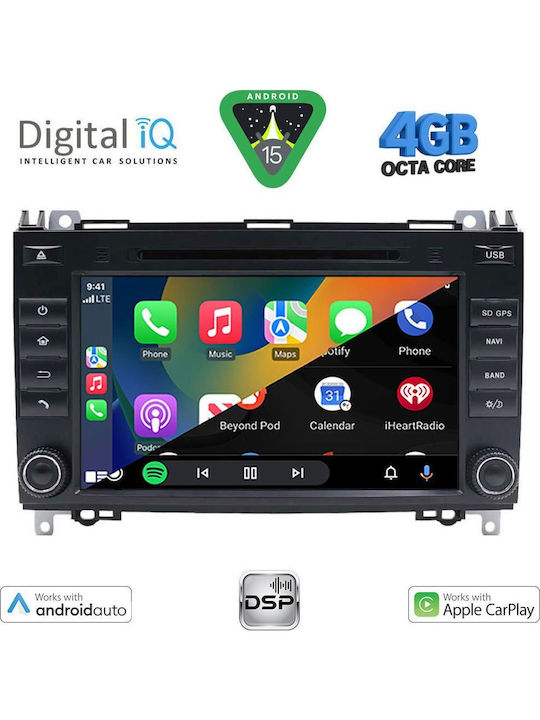 Digital IQ Auto-Audiosystem für Mercedes-Benz Sprinter / Vito / Viano 2007-2019 mit Touchscreen 8"