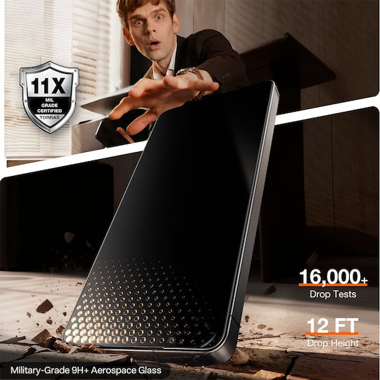 Torras Privacy Tempered Glass Black (Galaxy S26 Ultra)