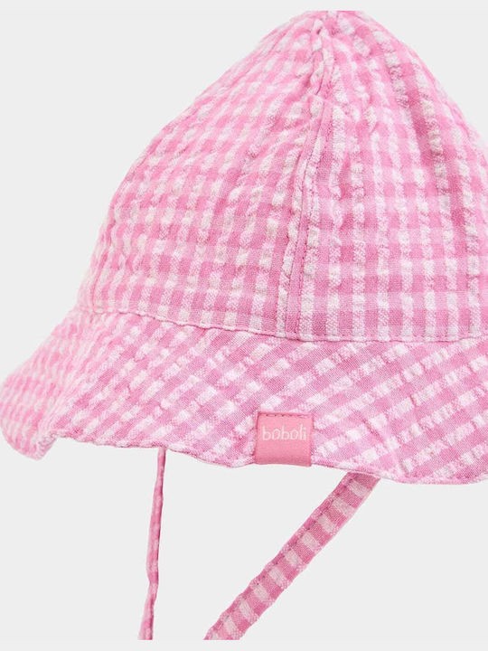 Boboli Παιδικό Καπέλο Bucket Ροζ