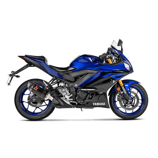 Akrapovic Carbon Motorrad-Auspuffschutz Yamaha MT-03