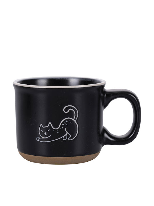 Villa D'Este Ceașcă De Cafea Din Ceramică Maro 90ml