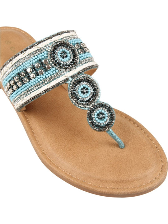 Sandale Casual Damă Albastru Deschis