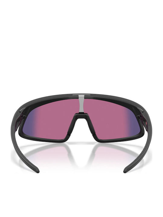 Oakley Rslv Унисекс Слънчеви Очила с Черна Пластмасова Рамка и Черни Стъкла