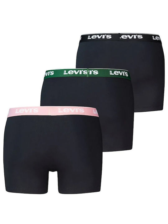 Ανδρικά Μποξεράκια Black/color Combo 3Pack