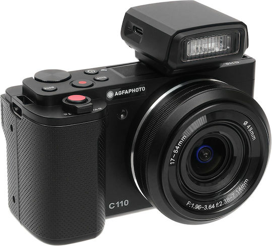 AgfaPhoto Realishot C110 Kompaktkamera 24MP Auflösung 3x Optischer Zoom