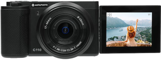 AgfaPhoto Realishot C110 Kompaktkamera 24MP Auflösung 3x Optischer Zoom