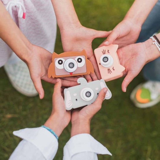 The Zoofamily Zoo Friends Ελέφαντας Παιδική Φωτογραφική Μηχανή 32MP Πορτοκαλί