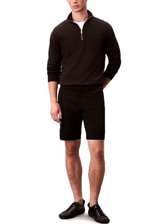 Ανδρική Βερμούδα Regular Fit Μαυρο