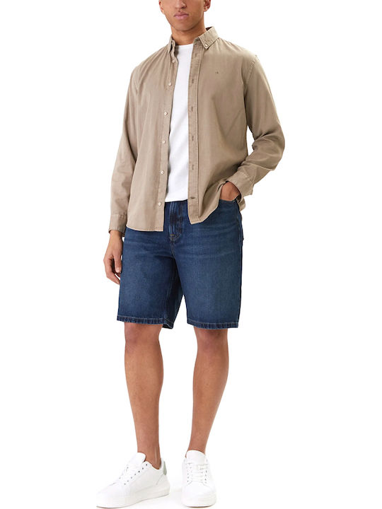 90s Men's Denim Bermuda Blue