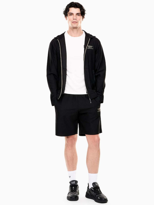 Cardigan With Hood Black