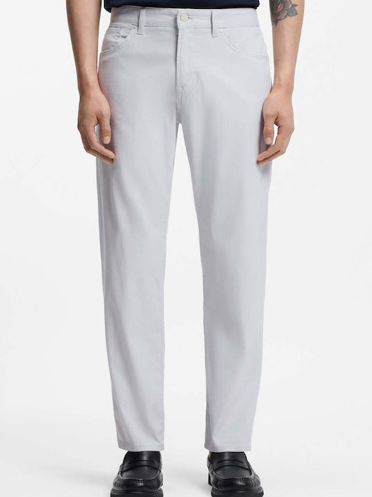 Boss Men's Trousers Light Gray