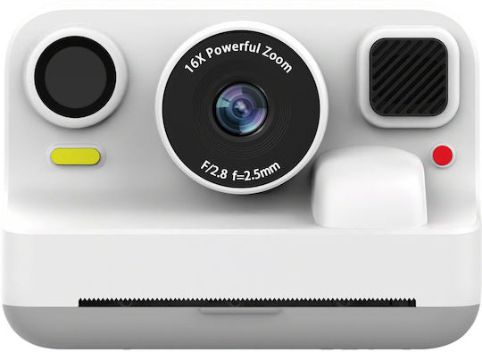 Denver KPC-1374BTW Kids Compact Camera 48MP Full HD (1080p) with Thermal Printing White