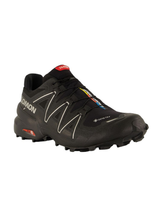 Speedcross 6 Gtx Men's Sport Shoes Trail Running Waterproof with Gore-Tex Membrane Black