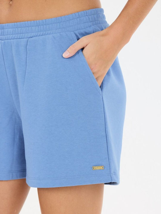 Pantaloni Scurți Sport Albastru Pentru Femei