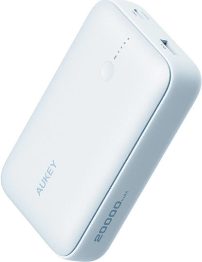 Aukey PB-Y57 Spark Mini Power Bank 20000mAh 22.5W Blau