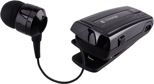 iXchange UA-28 V2.0 In-ear Bluetooth Handsfree Ακουστικό Πέτου Χρυσό