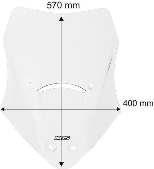 Wrs Windshield Ducati Ducati Multistrada V2 S 2025