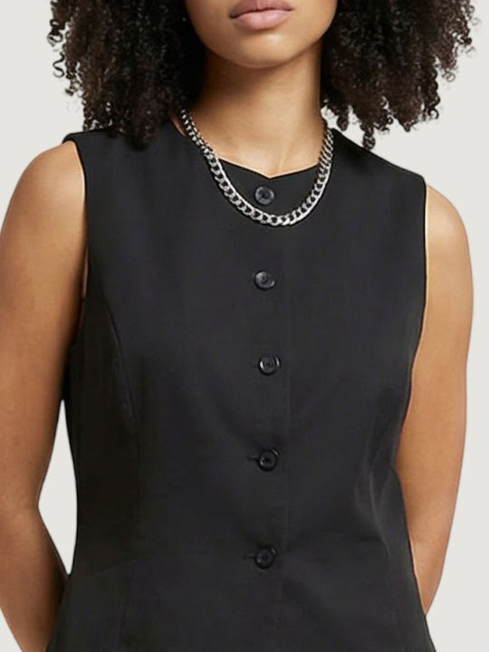 Black Women's Vest