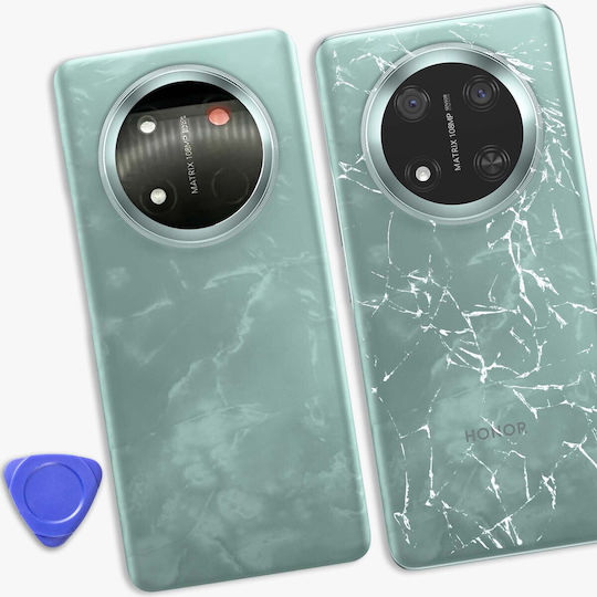 Капак За Батерия Honor Magic7 Lite Зелен Циан 0235ammt